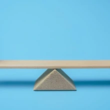 Graphic of balanced see-saw